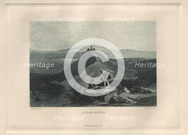 Das Malerische und Romantische Rheinland: Schloss Olbrück, 1928. Creator: Henry Winkles (British, 1801-1900); Kurt Schroeder.