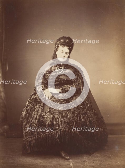 Le Caracul (L'Astrakhan), 1860s. Creator: Pierre-Louis Pierson.