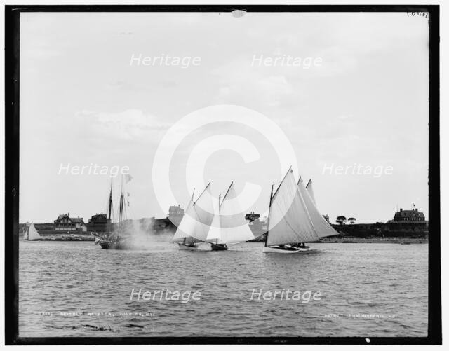 Beverly regatta, 1890 June 28. Creator: Unknown.