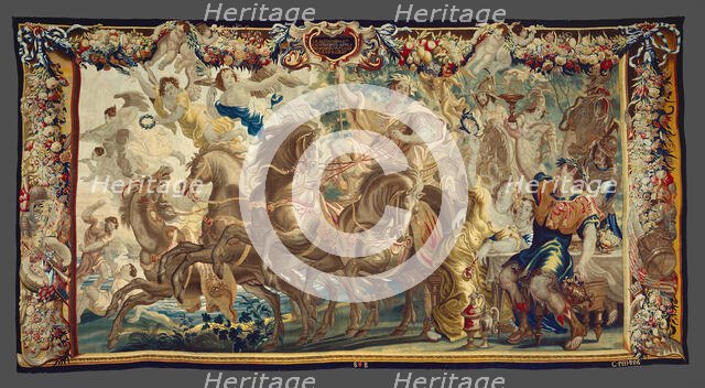 The Triumph of Caesar from The Story of Caesar and Cleopatra, Flanders, c. 1680. Creator: Gerard Peemans.