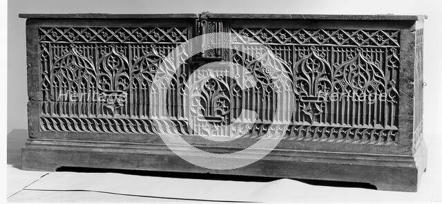 Chest, French, second half 15th century. Creator: Unknown.