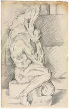 Sketch of Anatomical Sculpture, 1881/84. Creator: Paul Cézanne (French, 1839-1906).