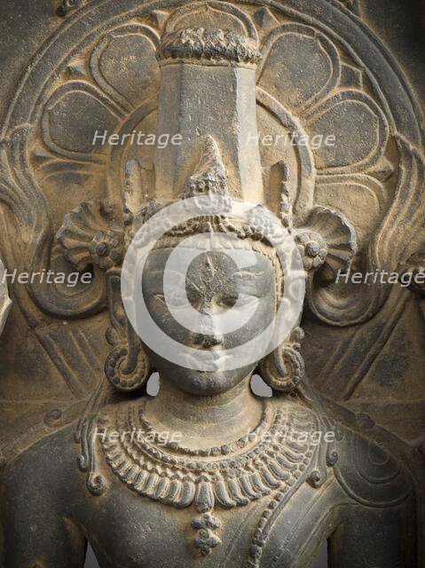 The Hindu God Vishnu in his Emanation as Narayana (image 11 of 12), c.1000. Creator: Unknown.