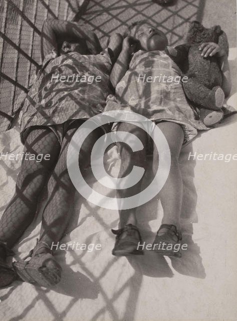 Siesta, 1926. Creator: Moholy-Nagy, Laszlo (1895-1946).