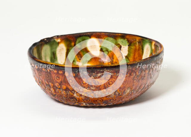 Bowl with Swirls, Tang dynasty (618-906), first half of 8th century. Creator: Unknown.