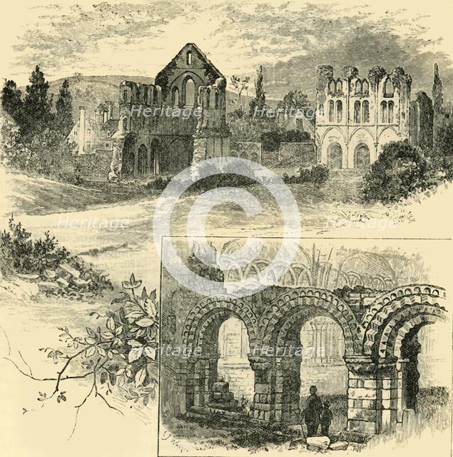 'Ruins of Wenlock Priory', 1898. Creator: Unknown.