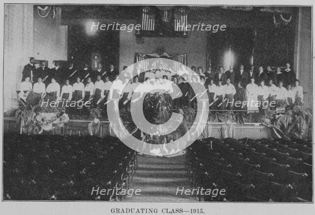 Graduating class- 1915. Creator: Unknown.