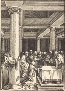 The Presentation of Christ in the Temple, c. 1504/1505. Creator: Albrecht Durer.
