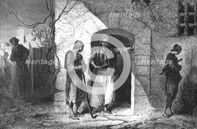 'Natives and Costumes in Syria; The Stone Towns of Central Syria, otherwise called the..., 1875. Creator: Unknown.