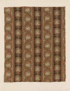 Panel (Furnishing Fabric), New Hampshire, c. 1876. Creator: Cocheco Cotton Manufacturing Company.