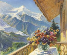 Mont Blanc. Artist: Veshchilov, Konstantin Alexandrovich (1878-1945)