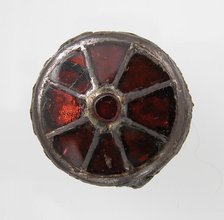 Disk Brooch, Frankish, 6th century. Creator: Unknown.