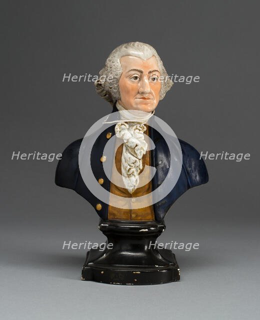 Bust of George Washington, 1818. Creator: Enoch Wood & Sons.