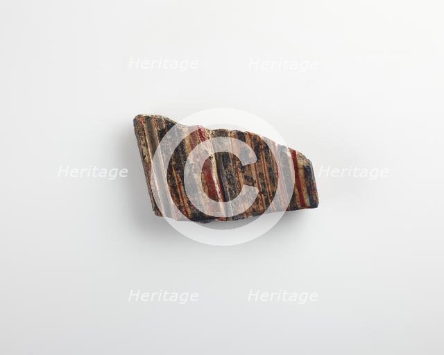 Fragment of a bar, Ptolemaic Dynasty to Roman Period, 305 BCE-19 CE. Creator: Unknown.