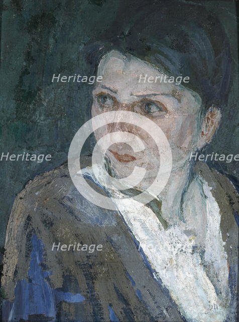 Head of a Woman in Jerusalem, n.d. Creator: Henry Ossawa Tanner.