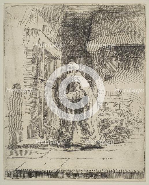 The Blindness of Tobit, 1651. Creator: Rembrandt Harmensz van Rijn.