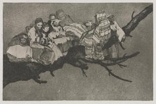 The Proverbs: Ridiculous Folly, 1864. Creator: Francisco de Goya (Spanish, 1746-1828).