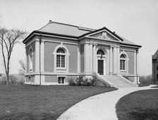 Gaylord Library, Mount Holyoke College, Mass., between 1900 and 1910. Creator: William H. Jackson.