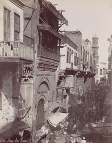 Rue du Caire, 1870s. Creator: Felix Bonfils.