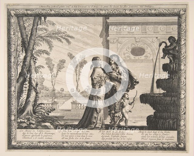 Youth, 1636. Creator: Abraham Bosse.