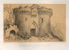 ...Pl.6, Ancienne Porte Du Chateau De Malmort (Correze), 1860. Creator: Victor Petit (French, 1817-1874).