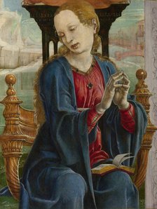 The Virgin Annunciate, ca 1475. Creator: Tura, Cosimo (before 1431-1495).