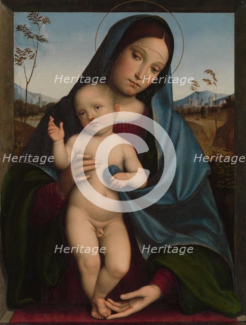 Madonna and Child, 1490s. Creator: Francesco Francia.
