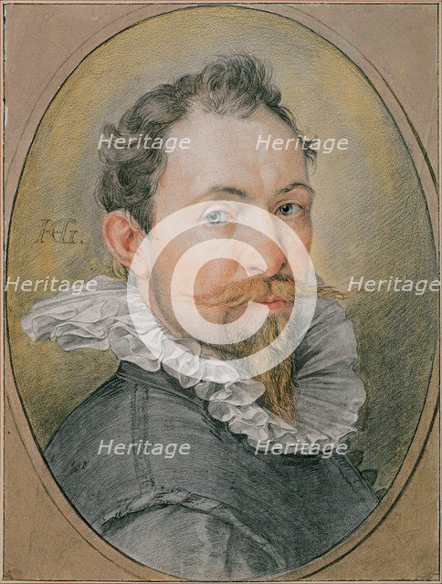 Self-portrait, ca 1594. Artist: Goltzius, Hendrick (1558-1617)