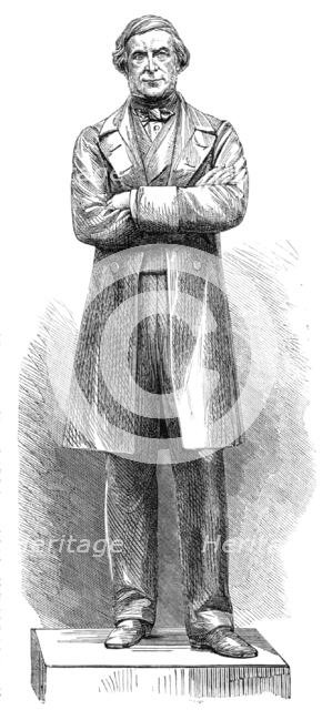 Statue of the late Sir G. C. Lewis at Hereford, by Baron Marochetti, 1864. Creator: Unknown.