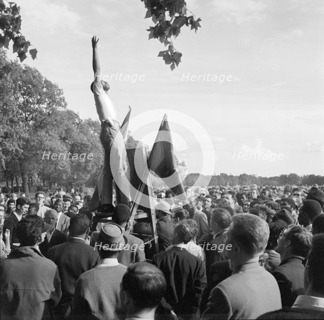 Speaker's Corner, Hyde Park, Westminster, London, c1946-1959. Artist: John Gay