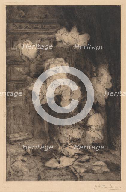 Study of Roses. Creator: Charles Nicolas Storm van 's-Gravesande (Dutch, 1841-1924).