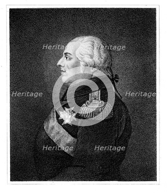 Louis XVIII, King of France. Artist: Unknown