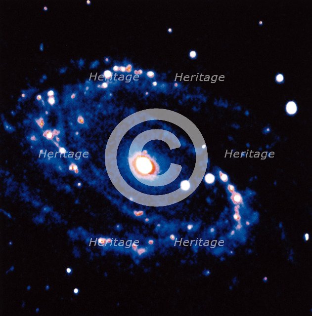 Spiral Galaxy M81 in constallation of Ursa Minor. Artist: Unknown