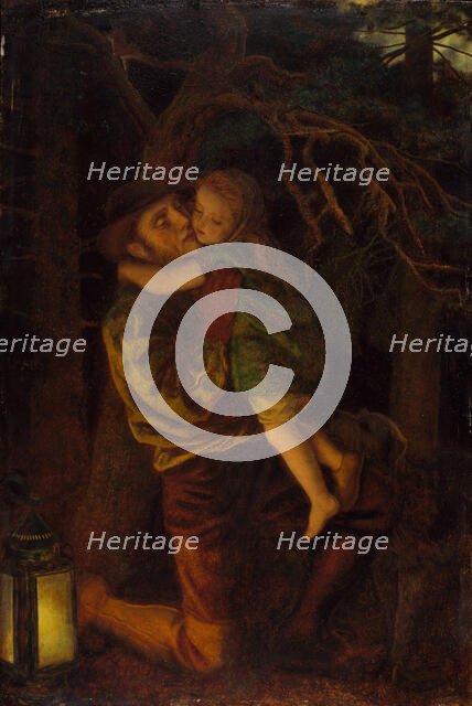 The Lost Child, 1866. Creator: Arthur Hughes.