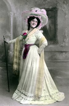 Zena Dare (1887-1975), English actress, 1906.Artist: Rotary Photo