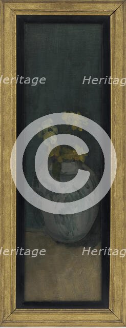 The Blue Girl (fragment): Yellow and Blue, 1872-1876. Creator: James Abbott McNeill Whistler.