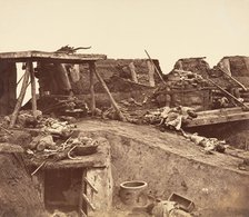 [After the Capture of the Taku Forts], 1860. Creator: Felice Beato.