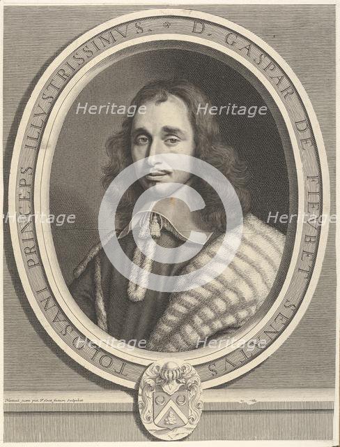 Gaspard de Fieubet, ca. 1654. Creator: Robert Nanteuil.