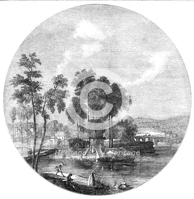 The Maison de Gondi, the Original Palace of St. Cloud - from a painting by an artist of the period,  Creator: Unknown.