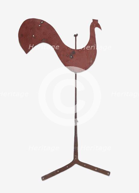 Peacock Weather Vane, 1800/60. Creator: Unknown.