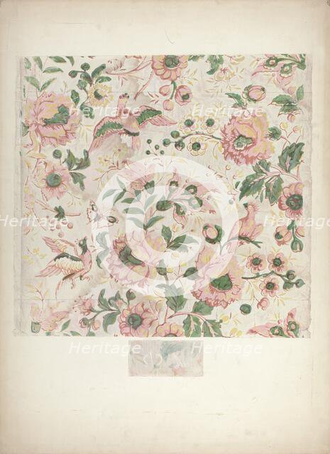 Wallpaper, 1935/1942. Creator: Unknown.