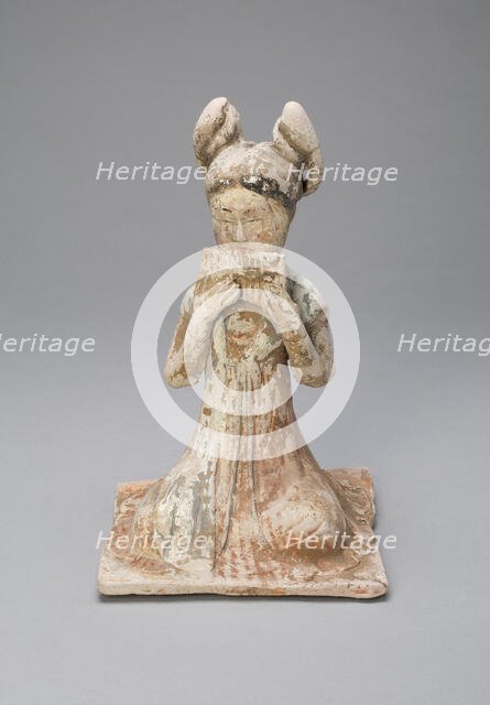 Female Musician, Tang dynasty (A.D. 618-907), late 7th/early 8th century. Creator: Unknown.