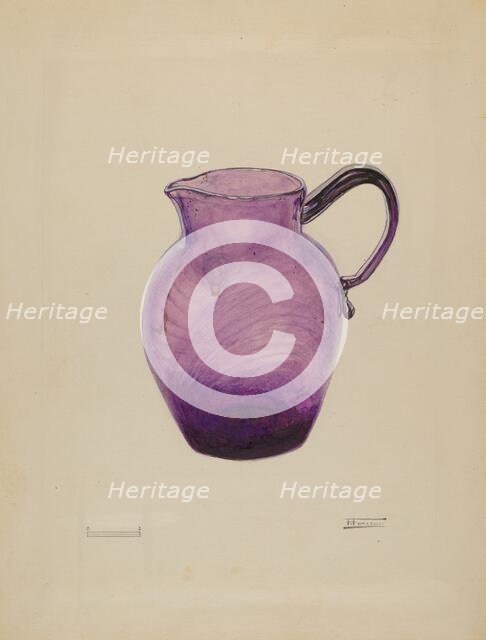 Creamer, c. 1936. Creator: Frank Fumagalli.