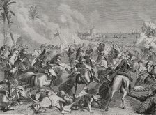 Napoleonic Wars: Battle of Abukir, (25 July 1799), 1879. Creator: Octave Jahyer.