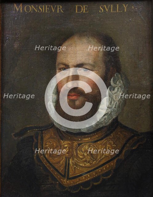 Portrait of Maximilien de Béthune, Duke of Sully (1559-1641). Creator: Anonymous.