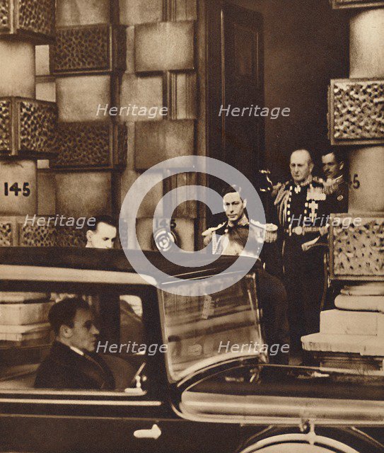 'The New Reign Dawns', 1936 (1937). Artist: Unknown.