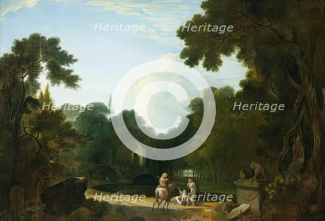 Ruin in a Clearing, 1753. Creator: Richard Wilson.