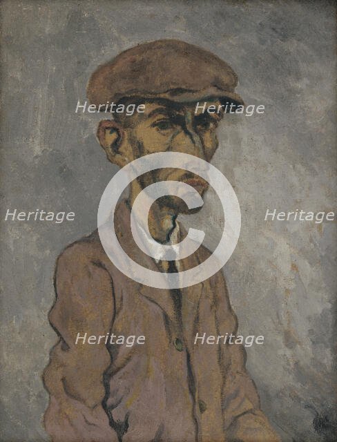 Self-Portrait, around 1927. Creator: Arnold Peter Weisz-Kubincan.