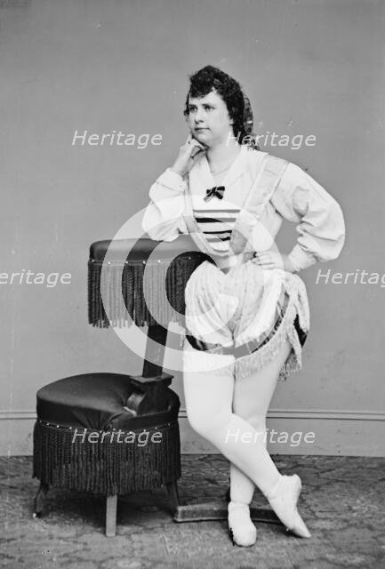 Laura Le Clair, between 1855 and 1865. Creator: Unknown.