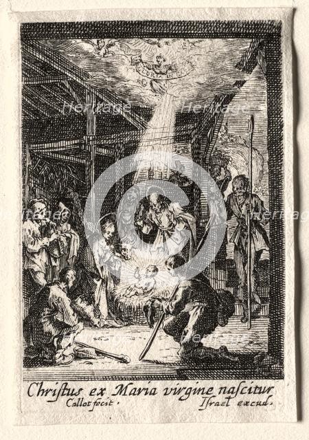 The Life of the Virgin: The Nativity. Creator: Jacques Callot (French, 1592-1635).